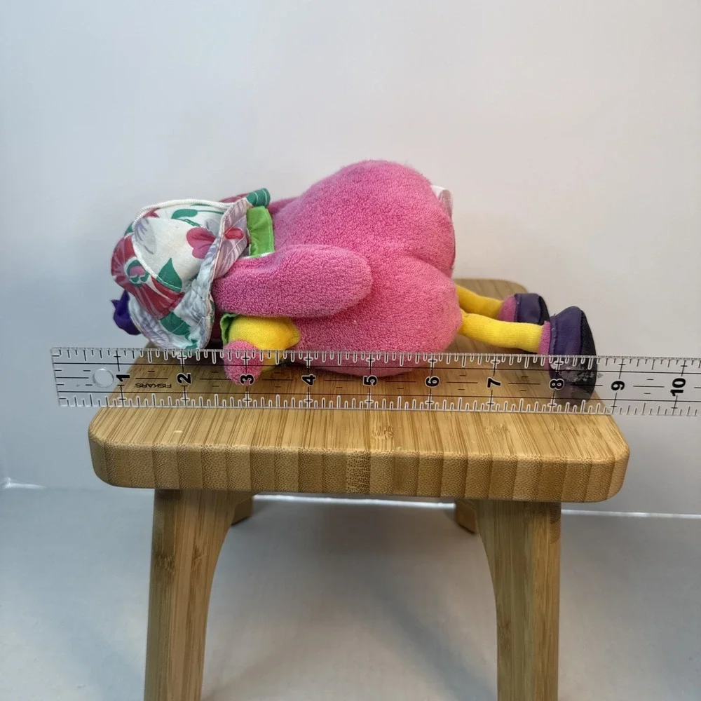 Russ Hugamuffin Pink Rabbit Plush Bunny 9